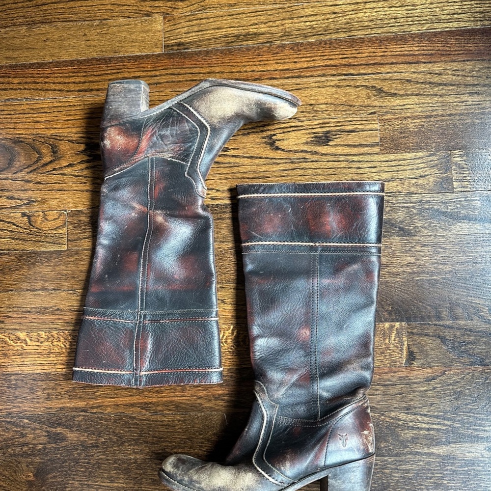 Vintage Y2k FRYE Western boots